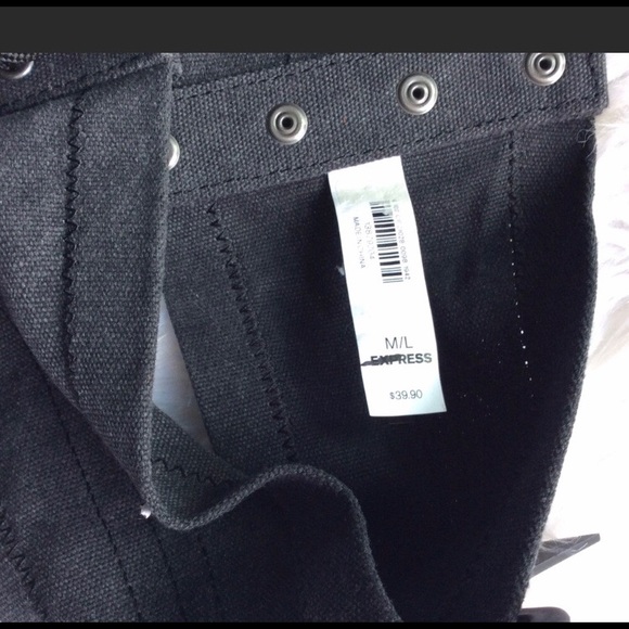 BNWT EXPRESS Canvas Corset Belt - Picture 5 of 6